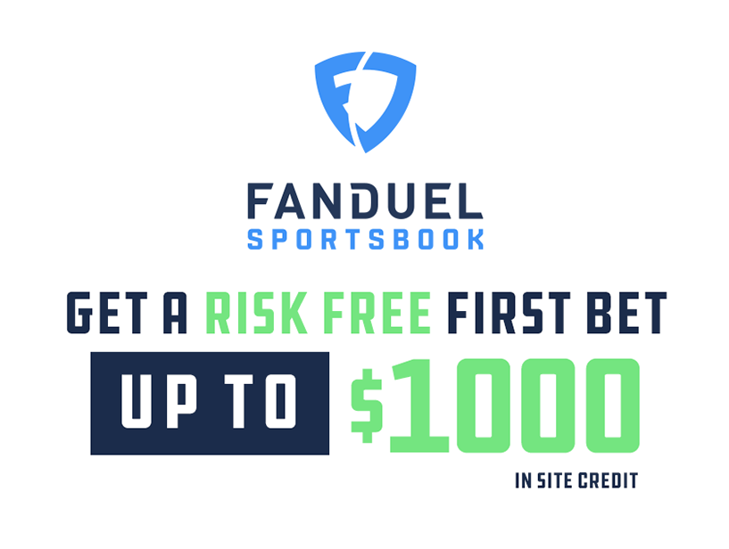 Promoción actual de FanDuel por $1,000 de apuesta sin riesgo